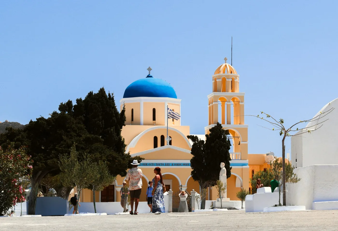 Santorini — ilustrační fotografie